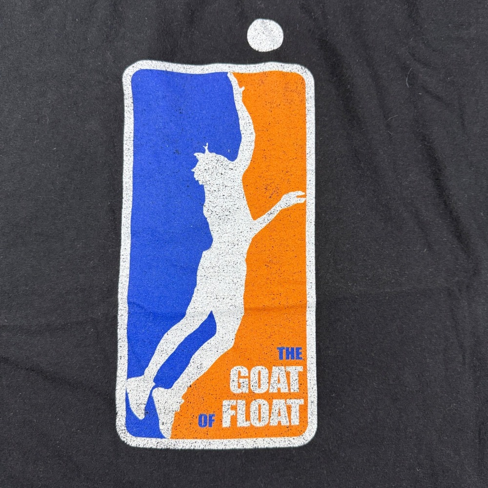 NY Knicks Immanuel Quickley Goat of Float Shirt 2XL Black NBA NYC Tee New York - Picture 2 of 6